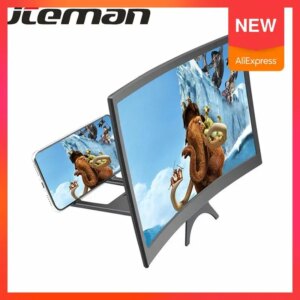 12" HD Stend Enlarged Screen Mobile Phone Projection Phone Cinema Amplificatore Schermo Lupa Para Celular Magnifier Amplifier
