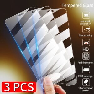 3Pcs Screen Protector Tempered Glass For Huawei P Smart Z Plus 2019 P40 P30 P20 P10 Lite E Nova 2 Plus 2i 3 3i 3E 2S Glass Film