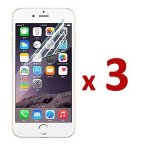 3pcs Soft Screen Protector For iPhone 12 11 Pro X XS Max XR 5 SE 2020 5s 6 7 8 Plus Plastic Film Protective Foil (Not Glass)