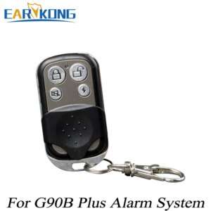 433MHz Wireless Metal Remote Controller wireless key chain Only For G90B plus Wifi GSM Alarm System