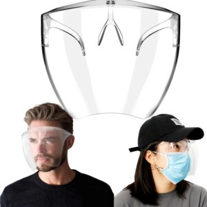 4pcs Professional Anti-spray face shield For adult Men Women mask Outdoor Use Protective Goggles Safety Glasses anti-fog scratch