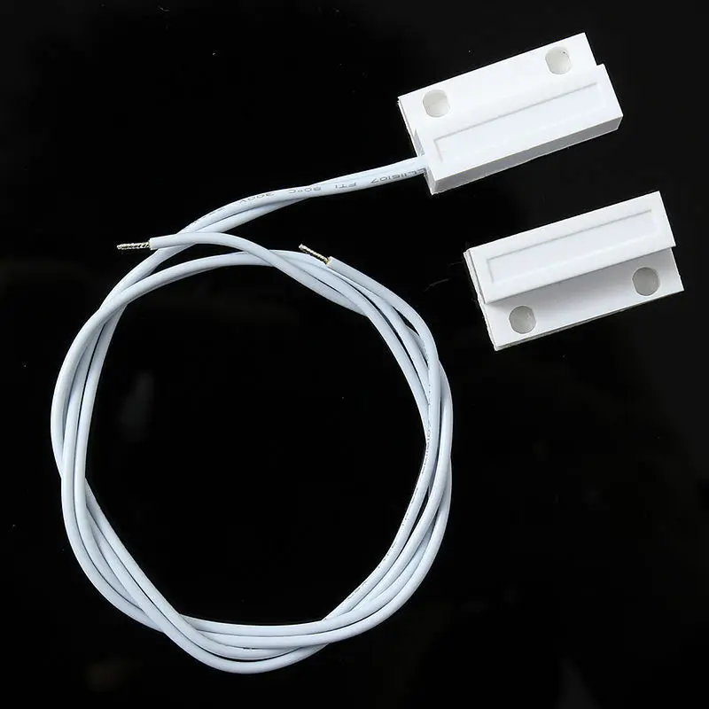 5 pair /lot MC-38 Wired Door Window Sensor Magnetic Switch Home Alarm System Detector