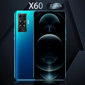 7.7 Inch X60 Network Snapdragon 865 16+32MP 8GB RAM 128GB ROM Deca Core 4 Camera 2020 Newest Smart Phone Global Version In Stock