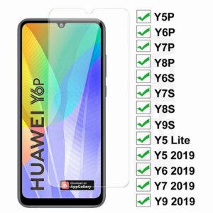9D Protection Glass For Huawei Y5P Y6P Y7P Y8P Y6S Y7S Y8S Y9S Screen Protector Y5 Y6 Y7 Pro Y9 Prime 2019 Tempered Glass Film