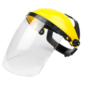 Anti-Shock Protective Full Face Mask Welding Helmet Anti-UV Clear Safety Anti Splash Shield Visor Workplace Protection Supplies