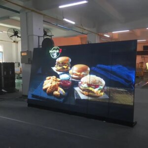 DIY 43 49 55 inch led backlight advertising display player signage tft hd led screen Outdoor LED advertising Screen display