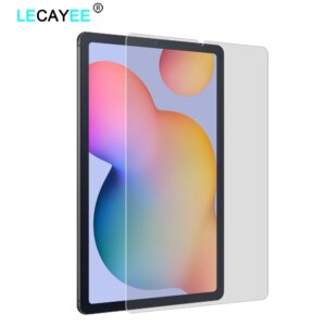 LECAYEE 2.5D Tempered Glass for Samsung Galaxy Tab S6 lite LTE WiFi 10.4 Clear Screen Protector for Samsung Tablet SM-P610 P615
