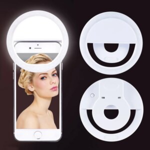Macro & Ring Lights Ring Flash For Phone Camera Led Photo Build In Battery Taking For Self Stick Macro Flash Ring Light Ligth