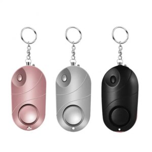 Self Defense Alarm 120dB Security Protect Protect Alert Scream Loud Emergency Alarm Keychain Personal Safety Emergency Alarm